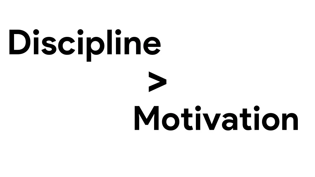 Discipline Over Motivation: Building Consistency That Lasts